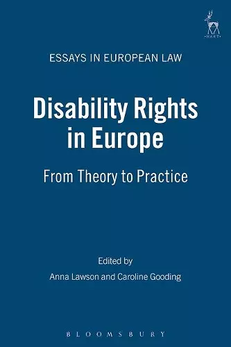 Disability Rights in Europe cover