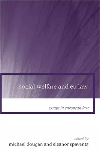 Social Welfare and EU Law cover