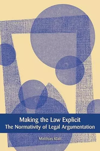 Making the Law Explicit cover