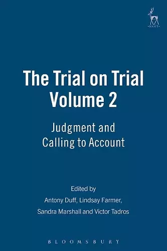 The Trial on Trial: Volume 2 cover