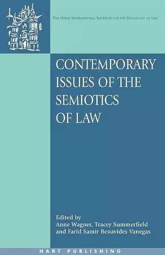 Contemporary Issues of the Semiotics of Law cover