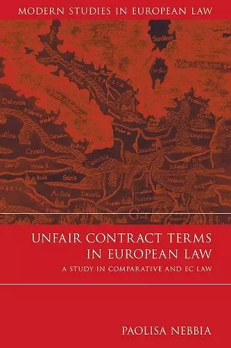 Unfair Contract Terms in European Law cover