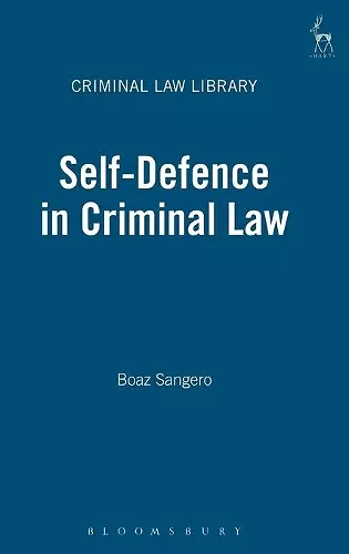 Self-Defence in Criminal Law cover
