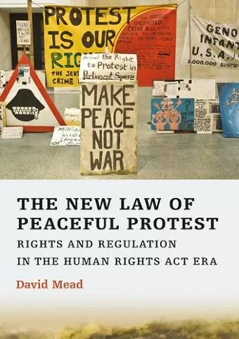 The New Law of Peaceful Protest cover