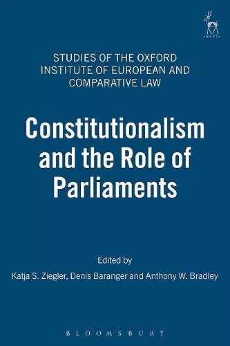 Constitutionalism and the Role of Parliaments cover