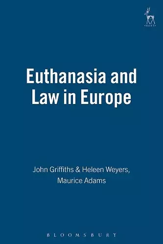 Euthanasia and Law in Europe cover