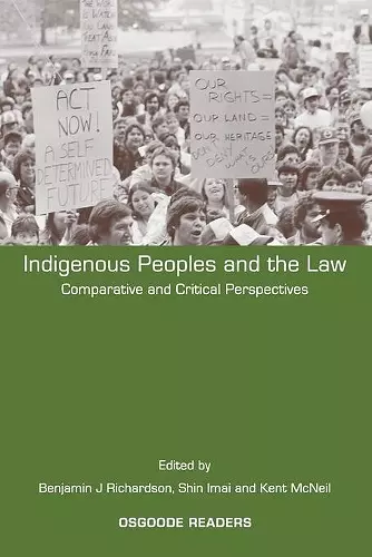 Indigenous Peoples and the Law cover