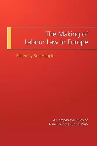 The Making of Labour Law in Europe cover