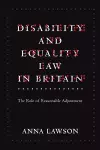Disability and Equality Law in Britain cover