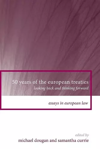 50 Years of the European Treaties cover