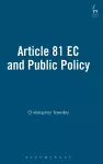 Article 81 EC and Public Policy cover