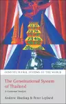 The Constitutional System of Thailand cover