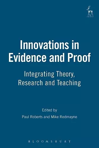 Innovations in Evidence and Proof cover