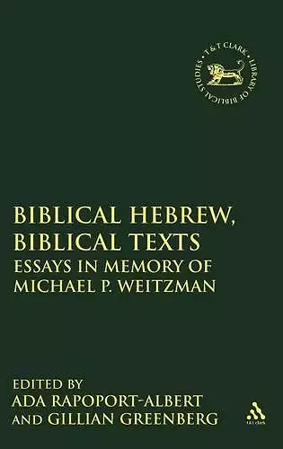 Biblical Hebrew, Biblical Texts cover