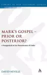 Mark's Gospel--Prior or Posterior? cover