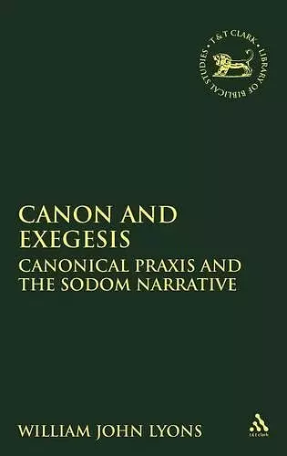 Canon and Exegesis cover