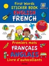 First Words Sticker Books: English/French cover