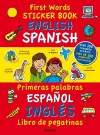First Words Sticker Books: English/Spanish cover