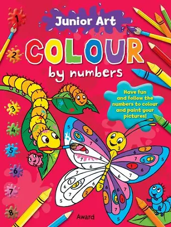 Junior Art Colour By Numbers: Butterfly cover