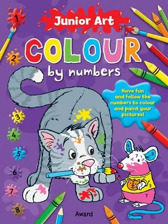 Junior Art Colour By Numbers: Cat cover