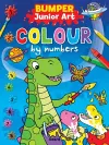 Junior Art Bumper Colour By Numbers cover