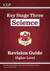New KS3 Science Revision Guide – Higher (includes Online Edition, Videos & Quizzes) packaging