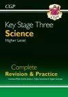 New KS3 Science Complete Revision & Practice – Higher (includes Online Edition, Videos & Quizzes) packaging