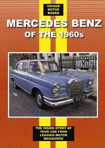 Mercedes Benz of the 1960's cover