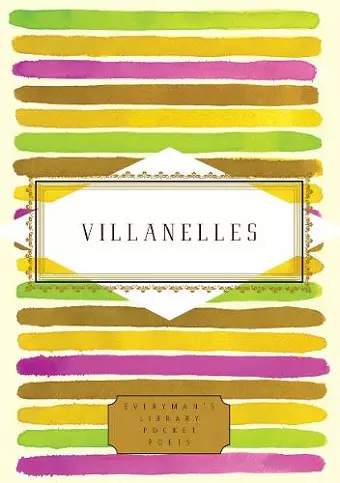 Villanelles cover