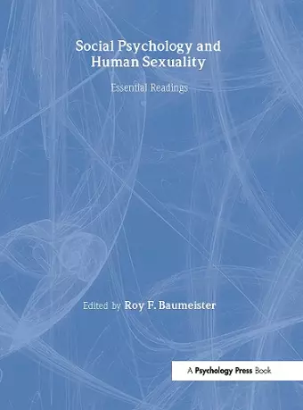 Social Psychology and Human Sexuality cover