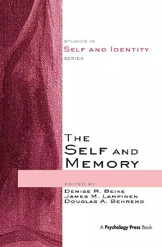 The Self and Memory cover