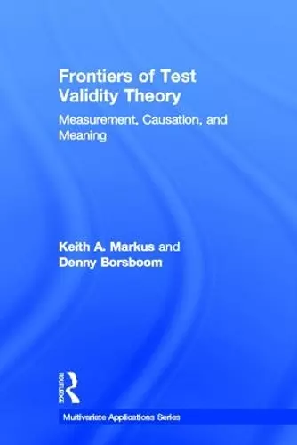 Frontiers of Test Validity Theory cover