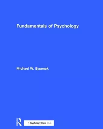 Fundamentals of Psychology cover