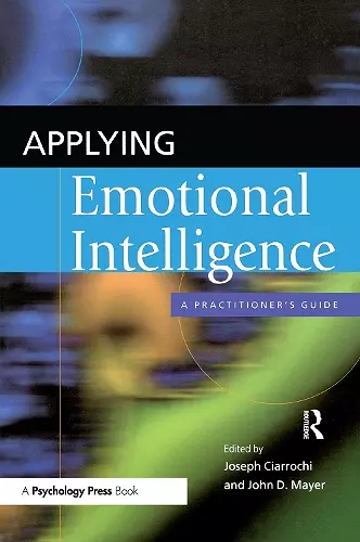 Applying Emotional Intelligence cover