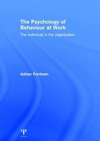 The Psychology of Behaviour at Work cover