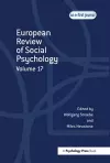 European Review of Social Psychology: Volume 17 cover