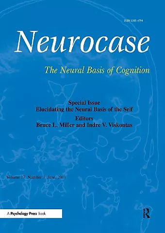 Elucidating the Neural Basis of the Self cover