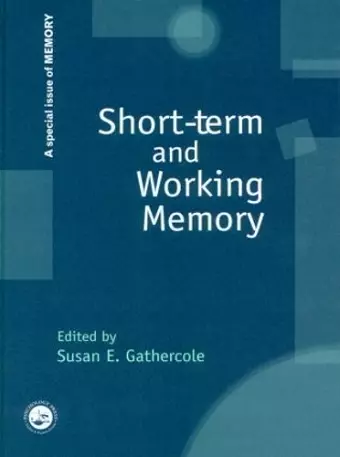 Short-term and Working Memory cover