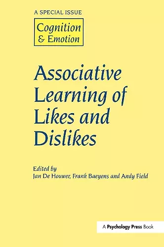 Associative Learning of Likes and Dislikes cover