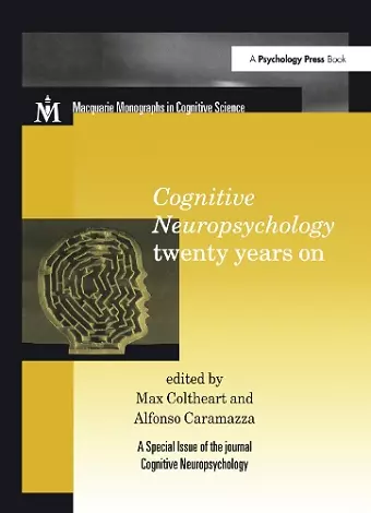 Cognitive Neuropsychology Twenty Years On cover