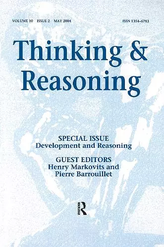 Development and Reasoning cover