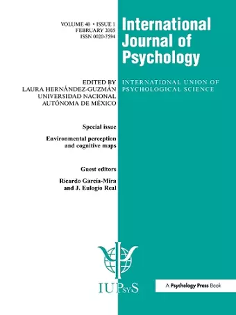 Environmental Perception and Cognitive Maps cover