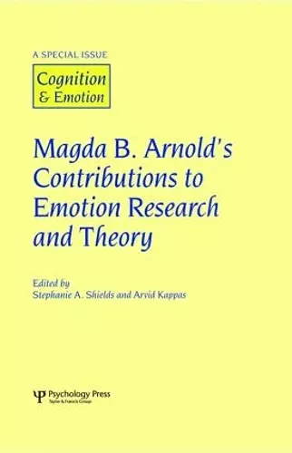 Magda B. Arnold's Contributions to Emotion Research and Theory cover