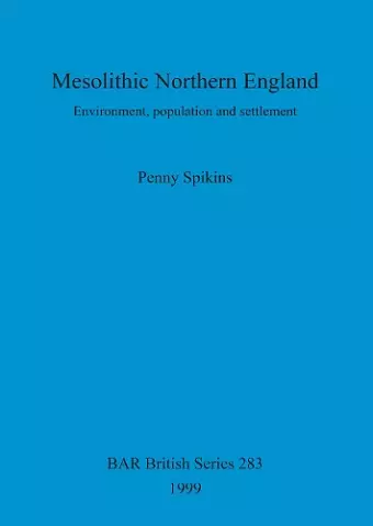 Mesolithic Northern England cover