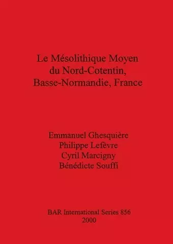 Le Mesolithique Moyen Du Nord cover