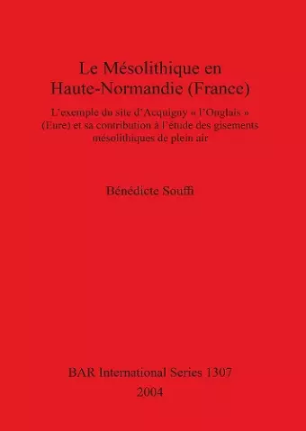 Le Mesolithique En Haute-Normandie (France) cover