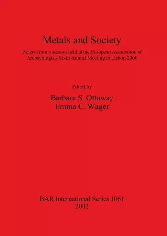 Metals and Society cover