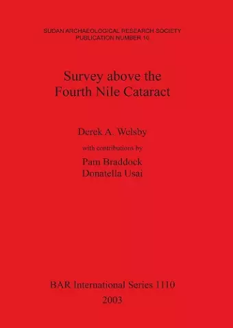 Survey Above the Fourth Nile Cataract cover