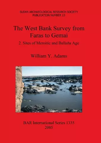 The West Bank Survey from Faras to Gemai cover