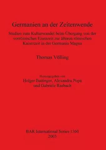 Germanien an der Zeitenwende cover